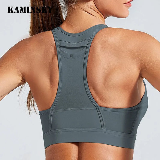 High Elastic Fitness Bra Tops Sports